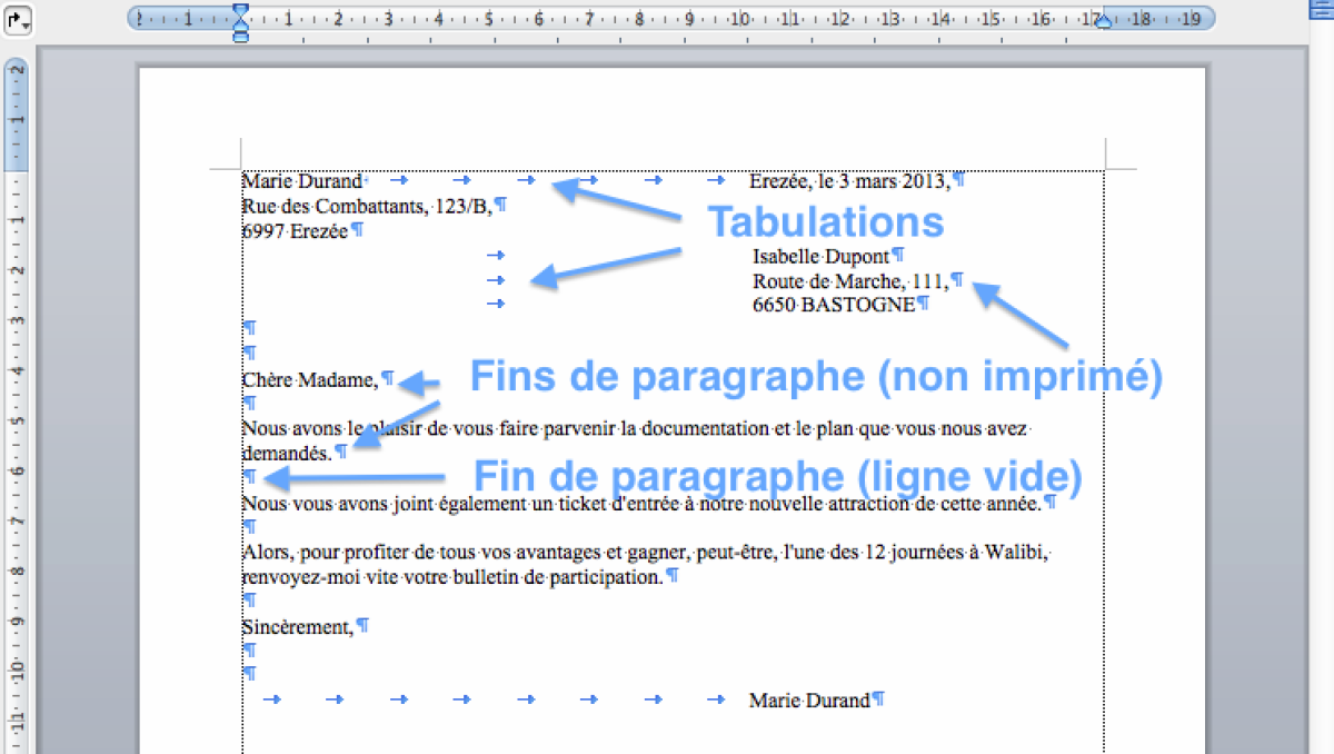 Module 3 Bureautique Word 2010 Writer 3 Et 4 Bases Paragraphes